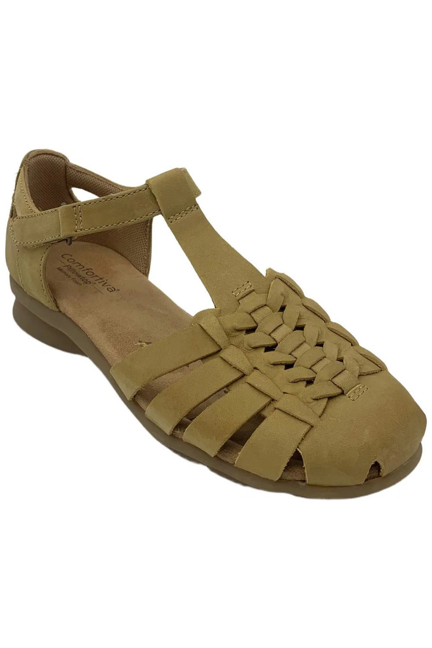 Comfortiva Women's Persa Sandals Yellow - Wide